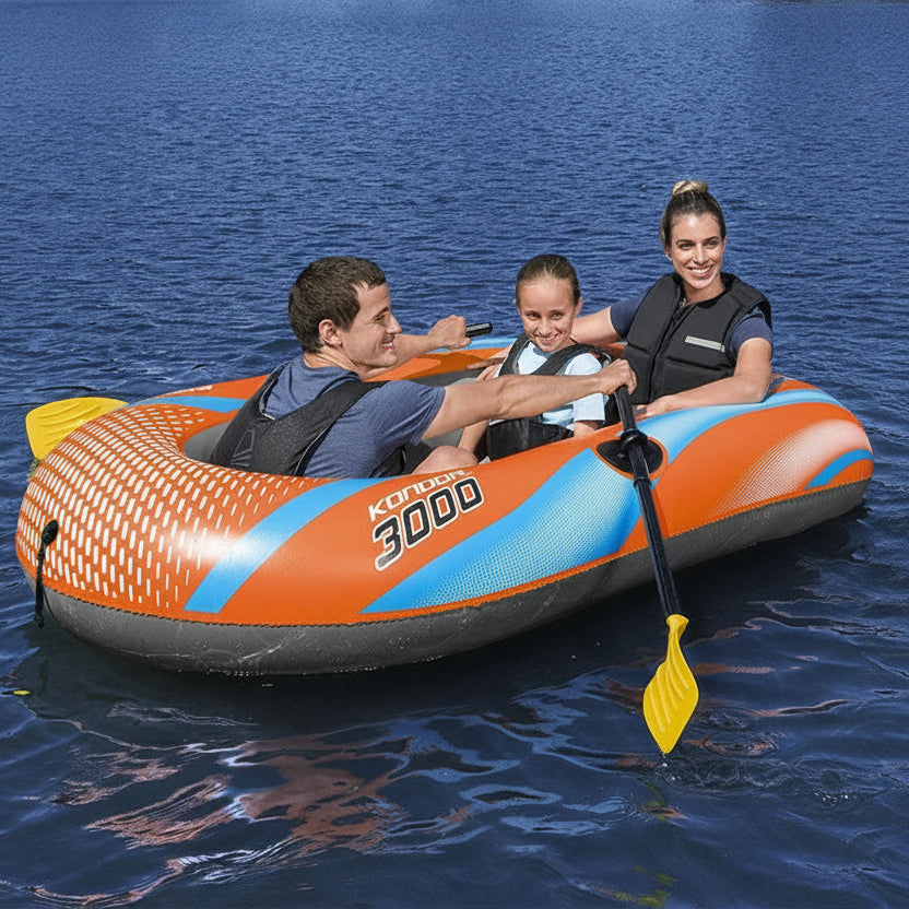 Inflatable Kayak Heavy Duty PVC Boat for Rafting & Adventure