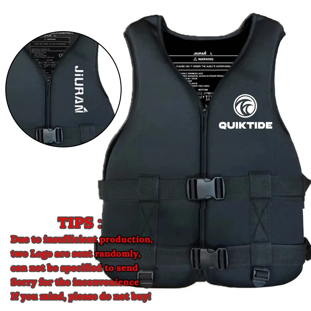 Premium Neoprene Life Jacket - Adult & Youth Water Sports Vest