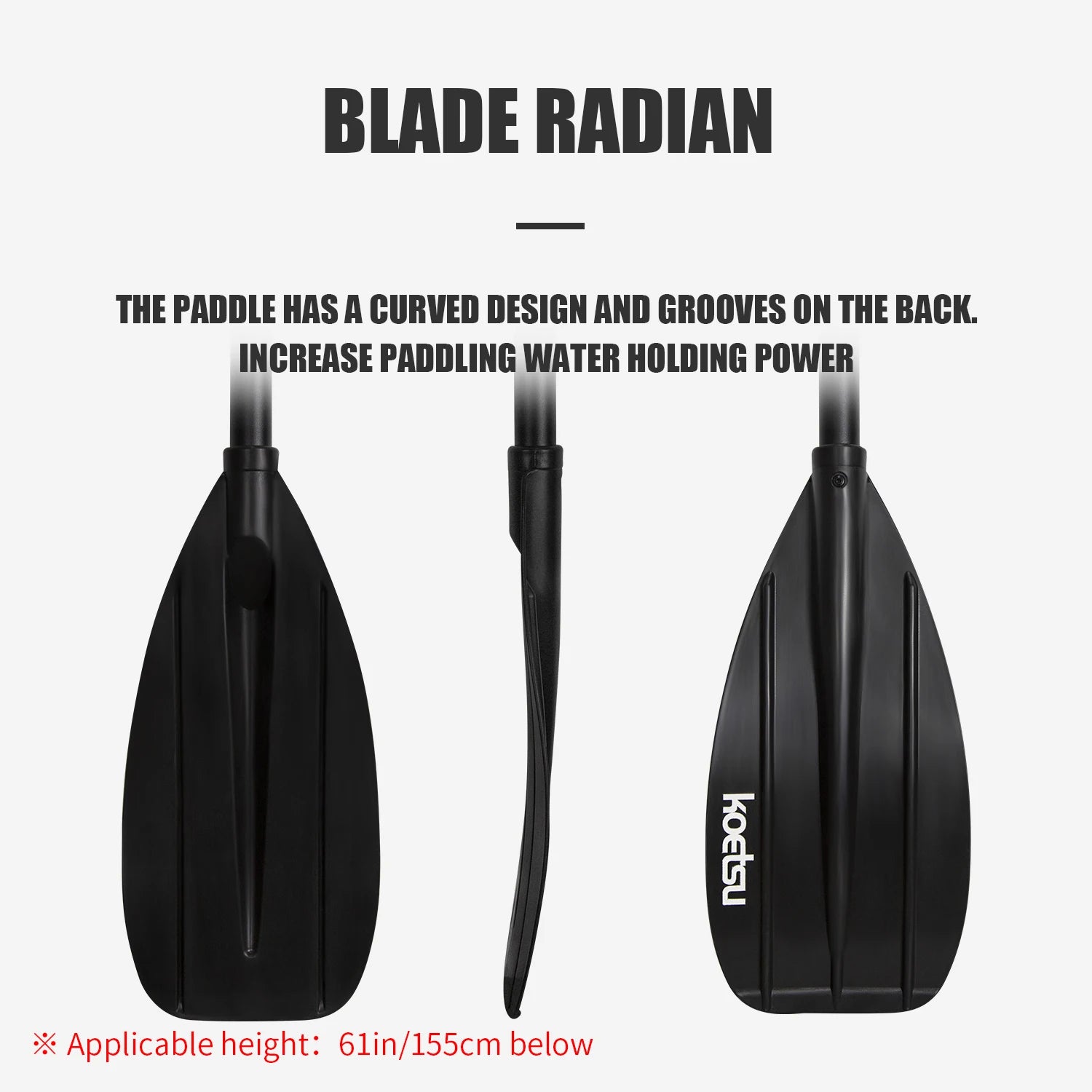 Aluminum Alloy Youth Kayak Paddle for Canoes & Boards