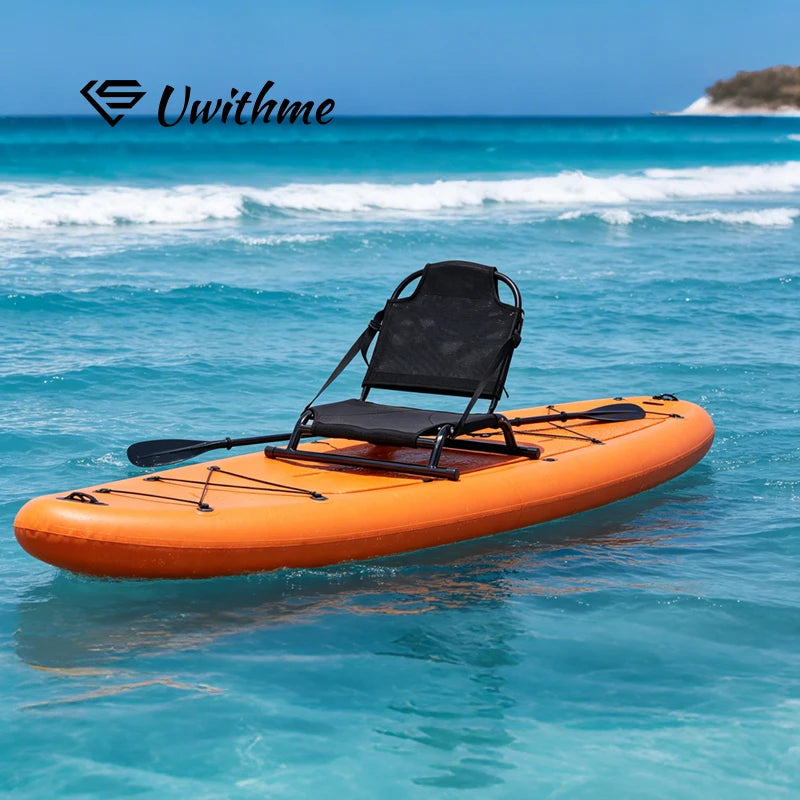 Foldable SUP & Kayak Seat | Aluminum Adjustable Backrest Chair