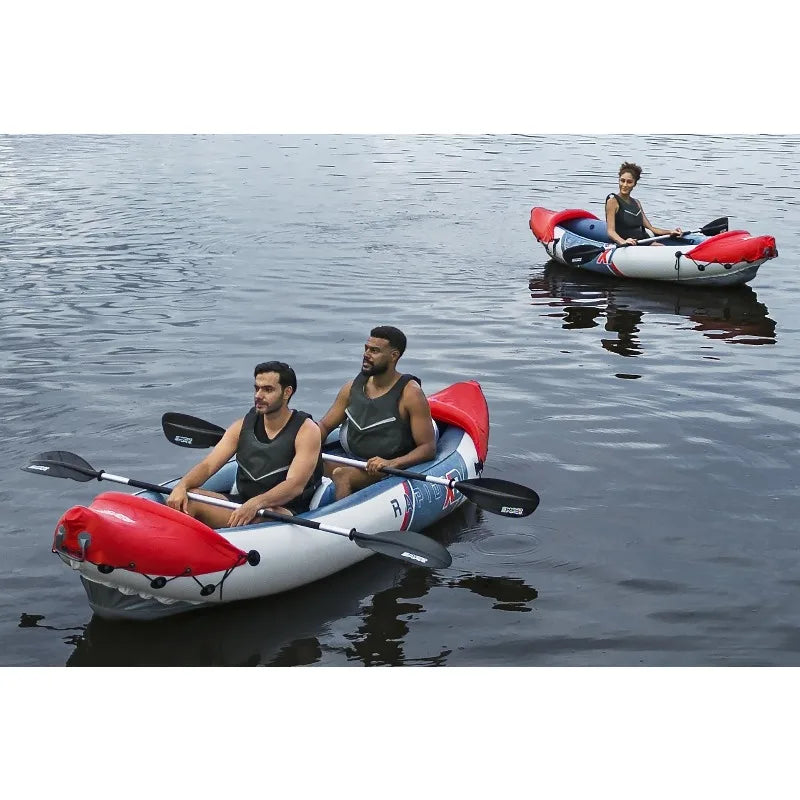 Inflatable Kayak Durable PVC Fishing Raft for Single or Tandem Use