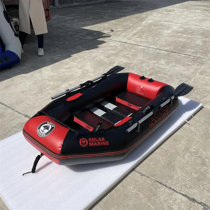 2-Person Inflatable Kayak - 6.5ft PVC Fishing Boat
