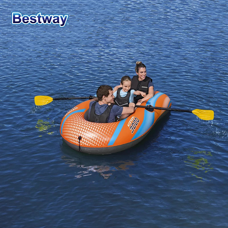 Inflatable Kayak Heavy Duty PVC Boat for Rafting & Adventure