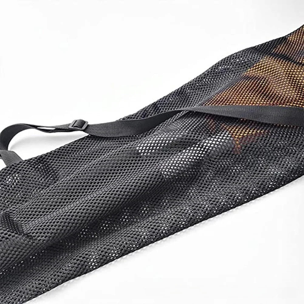 Mesh Kayak Paddle Bag - Adjustable Strap Storage for Kayaking