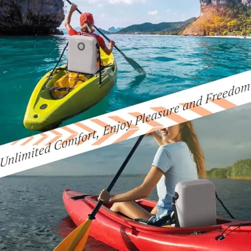 Inflatable Kayak Seat PVC Cushion for SUP, Canoe & Fishing Boats