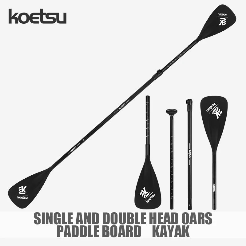 KOETSU 2-in-1 Adjustable Aluminum SUP & Kayak Paddle