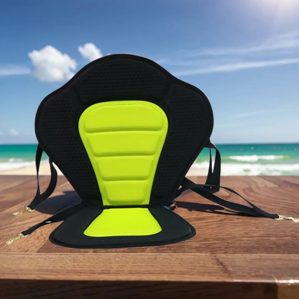 Adjustable Padded Kayak & SUP Seat - Ergonomic Backrest for Fishing