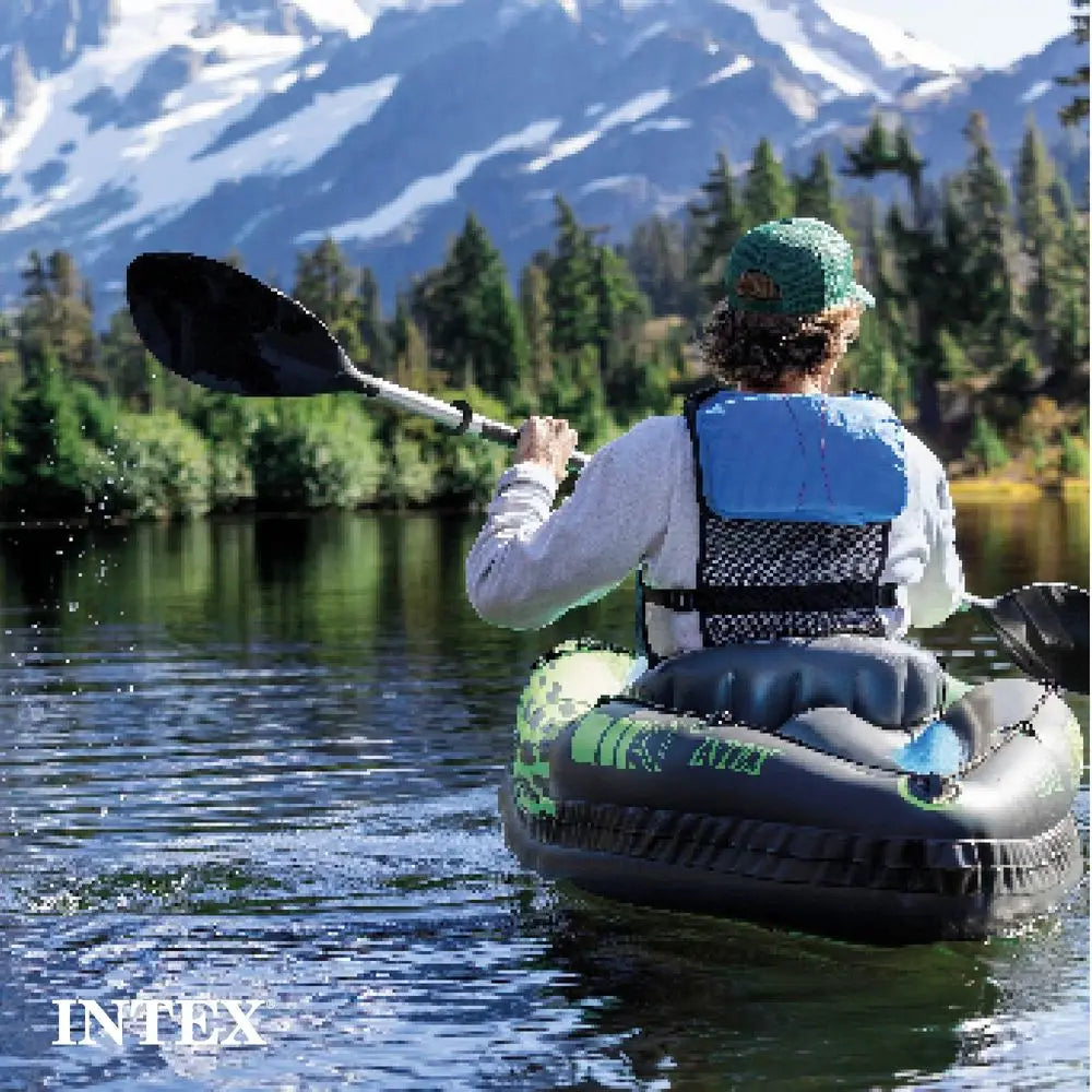 Challenger A1 1-Person Inflatable Vinyl Kayak for Lakes & Rivers