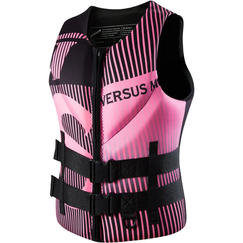 Professional Neoprene Life Jacket - High Buoyancy Water Sports Vest