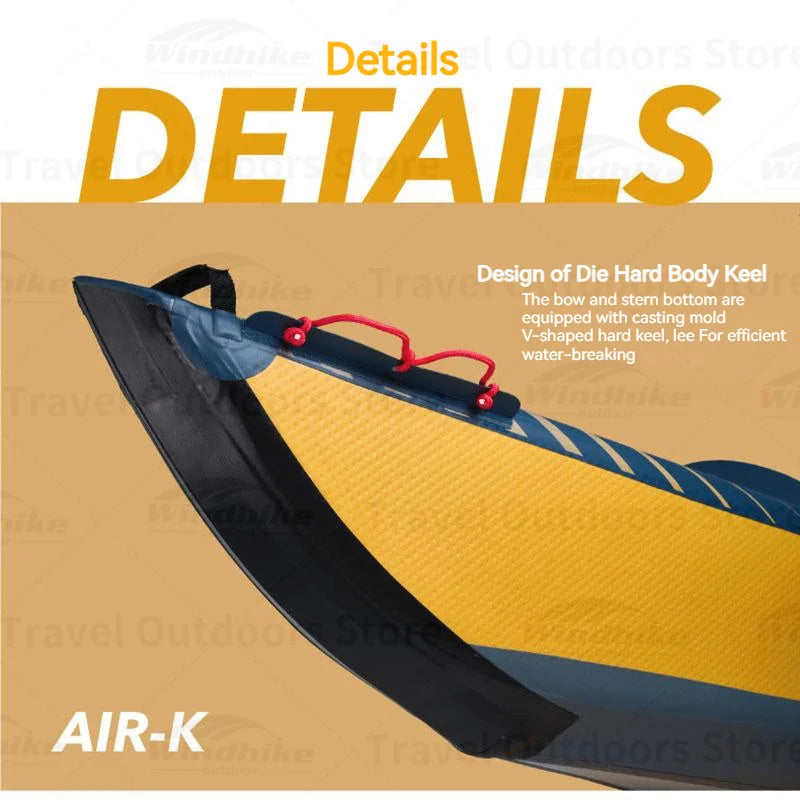 Tomahawk Inflatable Kayak High-Pressure Performance Boat