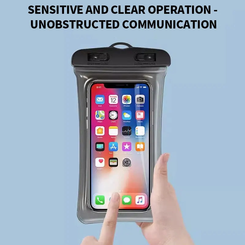 Waterproof Phone Pouch - Universal Dry Bag for Swimming & Diving