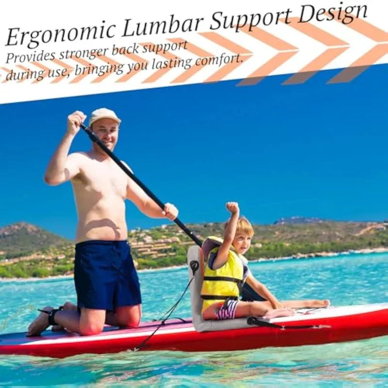 Inflatable Kayak Seat PVC Cushion for SUP, Canoe & Fishing Boats