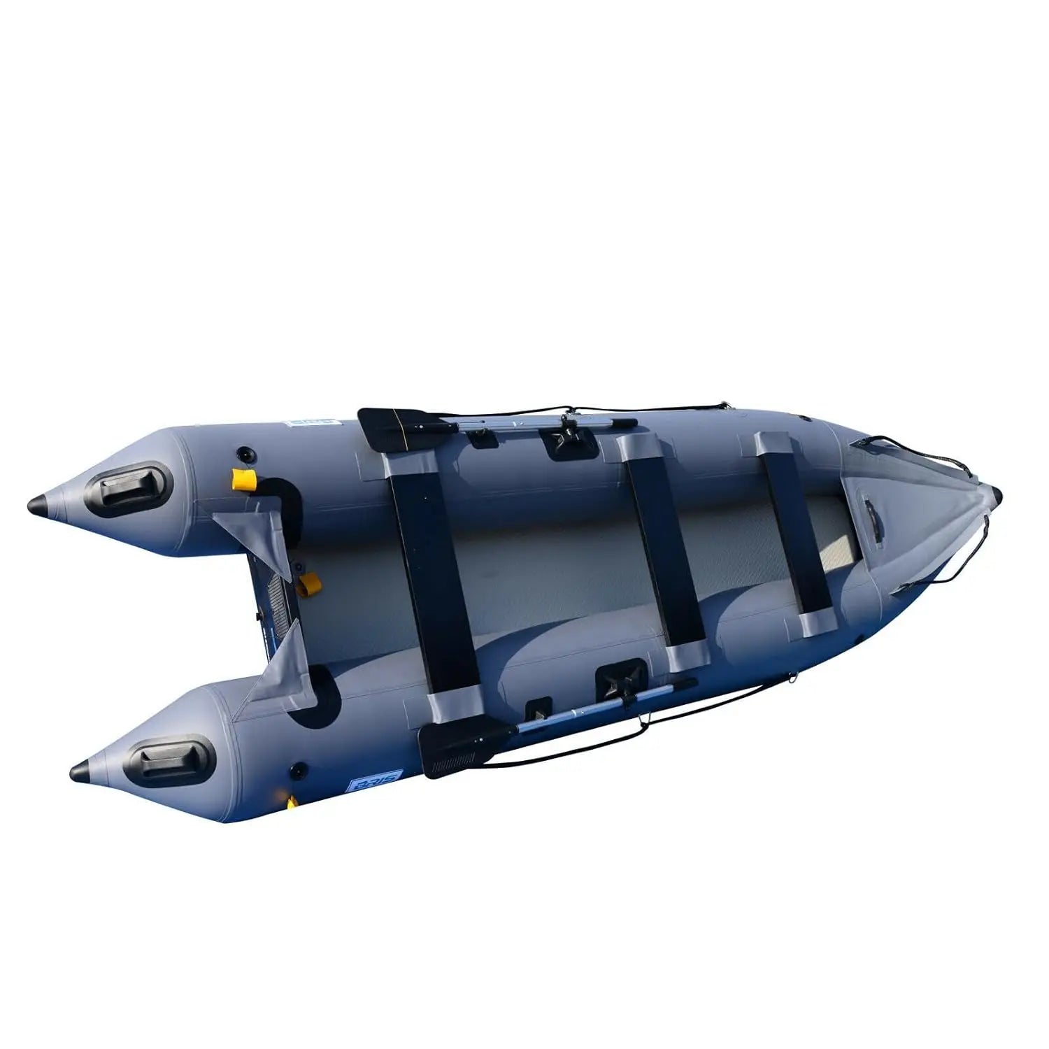 14.1ft Inflatable 3-Person Fishing Boat 1100D PVC Kayak Canoe